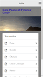 Mobile Screenshot of carepeaceallfinance.com
